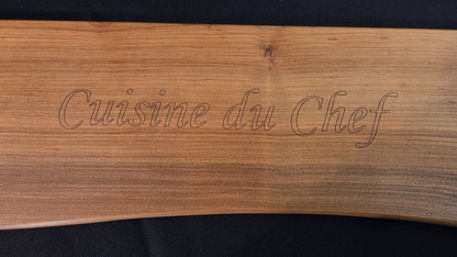 Plateau de présentation Merisier