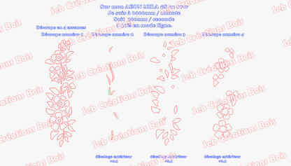 Marqueterie branche n°2