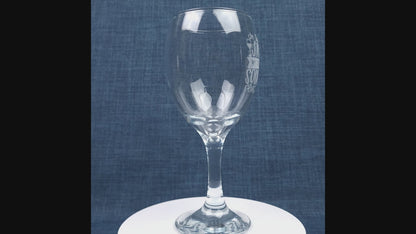 Verre ballon gravé – Je suis venu, j’ai bu, je ne me souviens plus