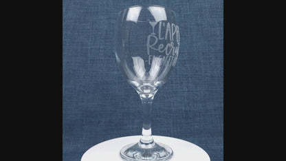 Verre ballon gravé – L’apéro recrute... Engagez-vous !