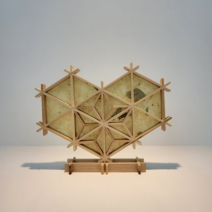 Cœur en kumiko KH2222