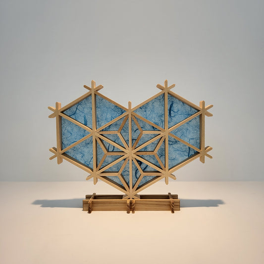 Cœur en kumiko KH2218